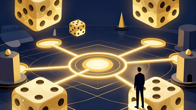 Strategis mengamati jalur peluang emas untuk memahami probabilitas dan variansi dalam permainan dadu